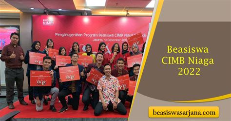 Persyaratan Cara Daftar Ketentuan Beasiswa CIMB Niaga 2022