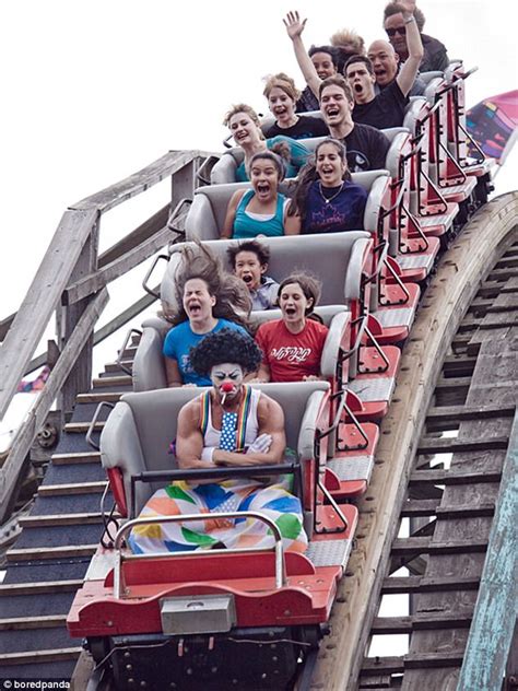 Are These The Worlds Funniest Rollercoaster Photos Daily Mail Online