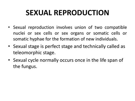 Reproduction in fungi | PPT