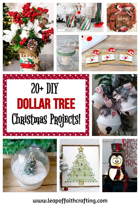 The Best Diy Dollar Tree Christmas Crafts And Decor Leap Of Faith