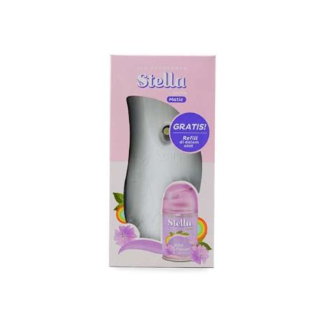 Jual Air Freshener Stella Matic Box Set Alat Refill 225 Ml Baterai