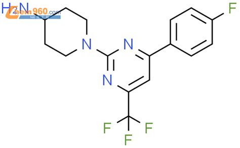 1018143 48 0 1 4 4 Fluorophenyl 6 Trifluoromethyl Pyrimidin 2 Yl