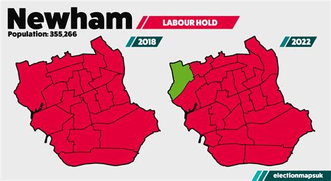 Election Maps Uk On Twitter Newham Result Le2022 Lab 64 2 Grn