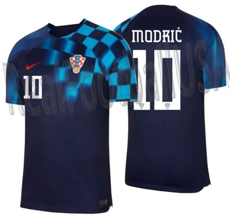 Nike Luka Modric Croatia Away Jersey Fifa World Cup 2022 Eur 22174