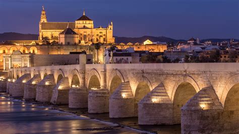 Stunning K Ultra Hd Wallpaper Of The Roman Bridge Of C Rdoba