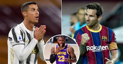 Lionel Messi Beats Cristiano Ronaldo In Top 50 Athletes List Sportbible