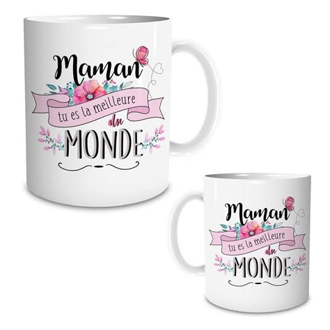 Mug Maman Meilleure Du Monde Copin Art