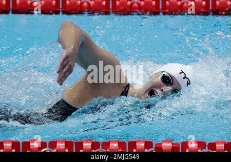 United States Katie Ledecky Swims In The Women S M Freestyle Final