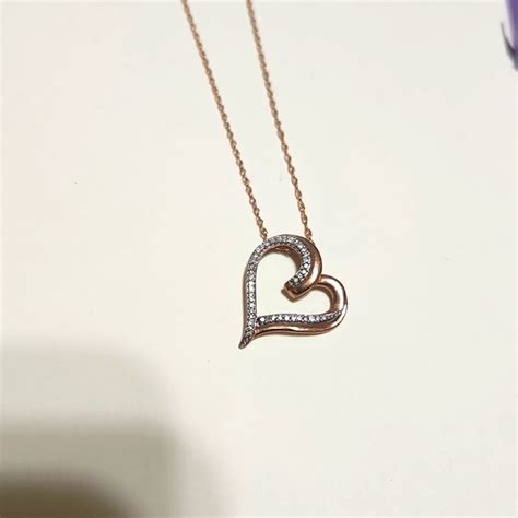 Kay Jewelers | Jewelry | Kays Chocolate Heart Shaped Diamond Necklace ...