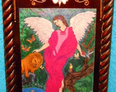 ARCHANGEL ARIEL RETABLO Lioness Of God Guardian Of Nature Healer Of