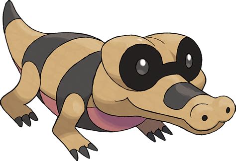 Pokemon #551 Sandile Common Picture - For Pokemon Go Players