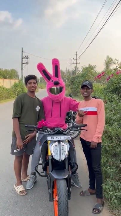 Bunny Helmet Cover ♥️cute Girls ♥️ktm Saran Op Ktm Trending