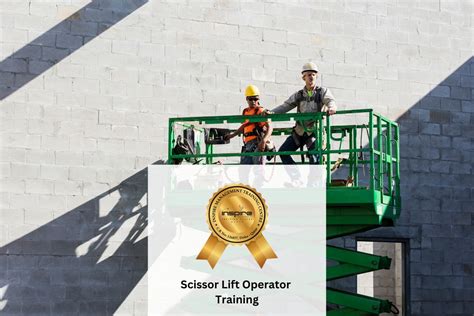 Scissor Lift Operator Training Inspire Management