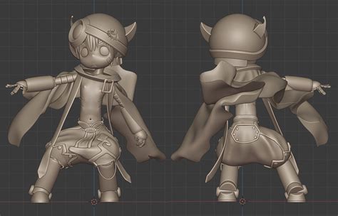 Reg Made In Abyss Finished Projects Blender Artists Community