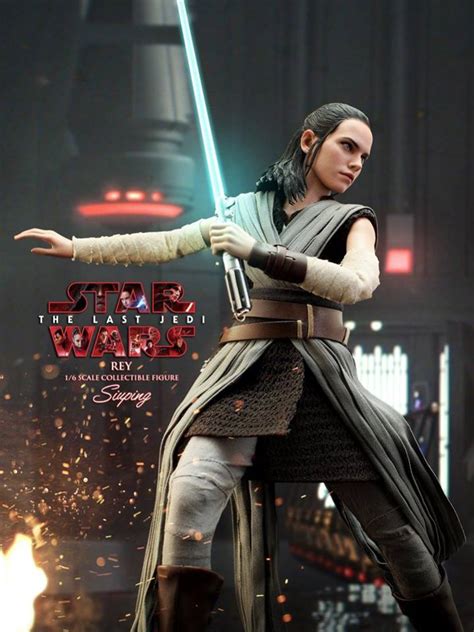 Hot Toys Star Wars The Last Jedi Rey Jedi Training En Version De Production Mintinbox