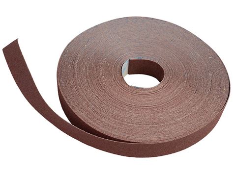 Toile Abrasive En Rouleau De Largeur 38 Mm Corindon Coton Grain 50