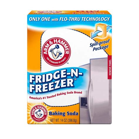 ARM HAMMER 14 Oz Baking Soda Fridge N Freezer Odor Absorber 00204