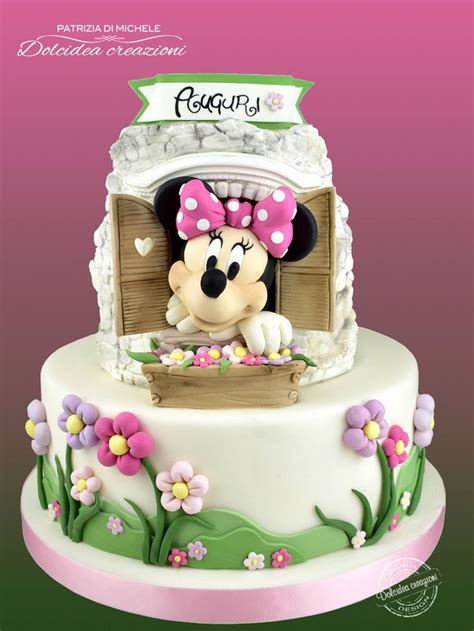 Gallery Dolcidea Creazioni Minnie Cake Minnie Mouse Birthday Cakes