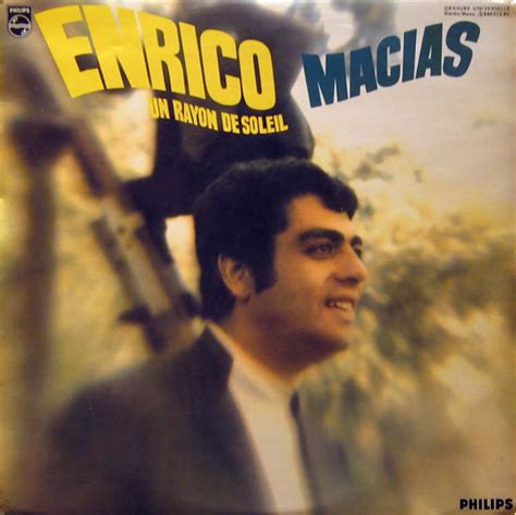 Un Rayon De Soleil By Enrico Macias Album Philips By