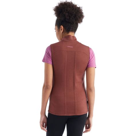 Icebreaker Zoneknit Insulated Vest Womens Clothing