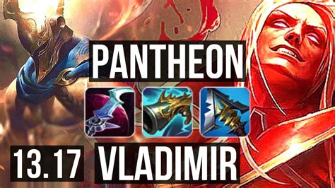 Panth Vs Vlad Top Solo Kills M Mastery Legendary Euw