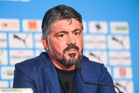 Om La R Action Cash De Gennaro Gattuso Apr S Le Nul De Marseille Face