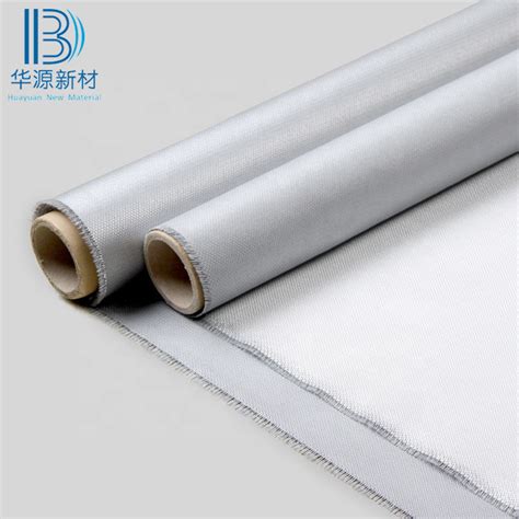 3732 Grey Silicone Coated Fiberglass Fabric For Insulation Jacket E