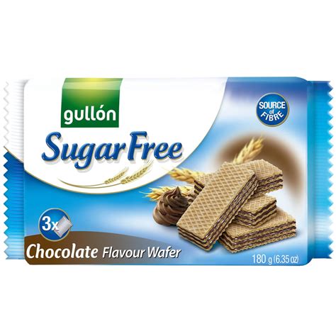 Gullon Sugar Free Chocolate Wafers G Biscuits B M