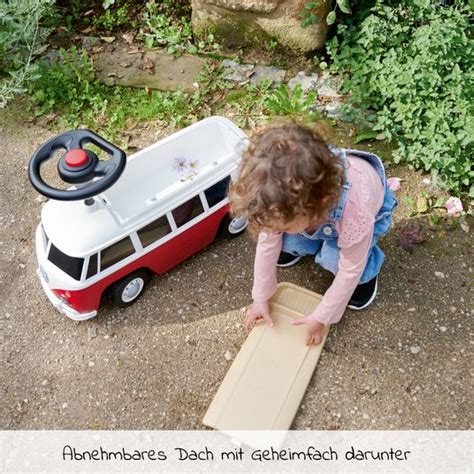 Big Rutschauto Bobby Car Baby Vw T Rot Babyartikel De