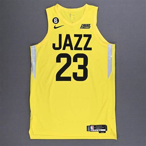 Lauri Markkanen Utah Jazz Game Worn Icon Edition Jersey Recorded