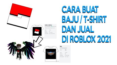 Cara Buat Baju T Shirt Di Roblox Lalu Jual Di Roblox YouTube