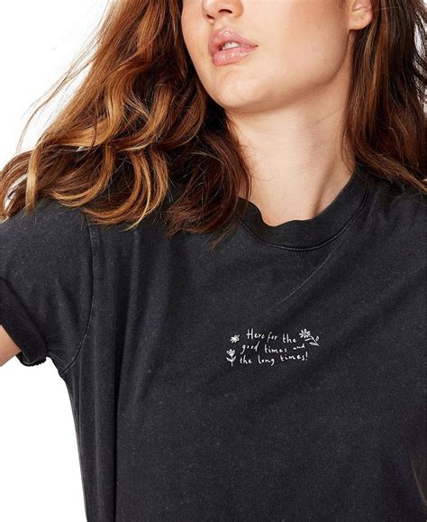 Cotton On Classic Slogan T Shirt Macys