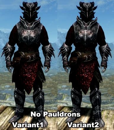 Symmetric Daedric Mail Armor Replacers At Skyrim Special Edition Nexus