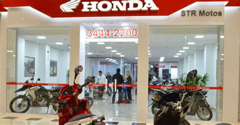 Grupo Str Motos Honda Inaugura Nova Concession Ria No Auto Shopping