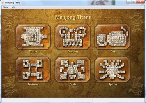 Develop Your Mahjong Strategy For Windows 7 Mahjong Titans Game