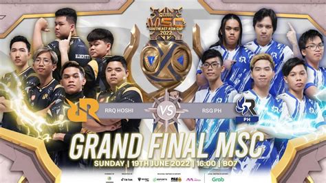 Hasil Grand Final Msc Rrq Hoshi Dipecundangi Rsg Ph Kemenangan