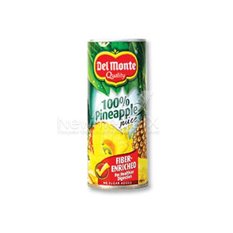 Del monte 100% Pineapple juice drink - GoTindahan.com - Dipolog City ...