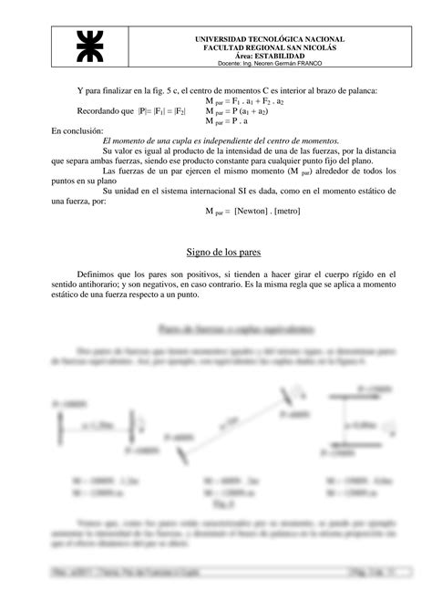 Solution Sistemas Planos De Fuerzas Equivalencia Equilibrio Reducci N