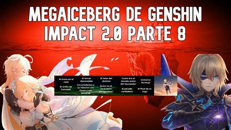 Mega Iceberg De Genshin Impact 2 0 Parte 8 Invi Genshin Impact