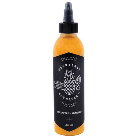 Heartbeat 6 Oz Pineapple Habanero Hot Sauce 86628 Blain S Farm And Fleet