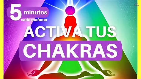 Meditación CORTA de la MAÑANA para ACTIVAR los 7 CHAKRAS con