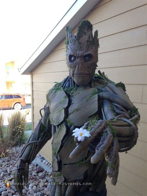 Coolest Ever 100 Homemade Groot Costume Groot Costume Groot