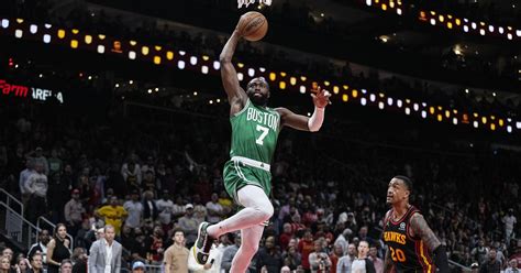 Jayson Tatum And Jaylen Brown Combine For 62 As Celtics Beat Hawks For