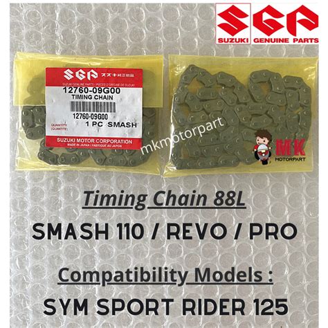 TIMING CHAIN Suzuki SMASH 110 REVO PRO SYM SPORT RIDER 125 Rantai