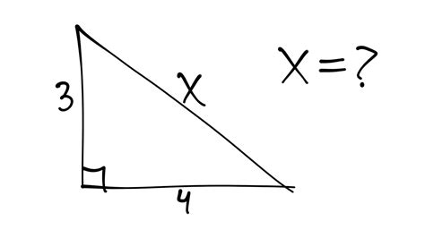 Calcular La Hipotenusa En Un Triangulo Rectangulo Youtube