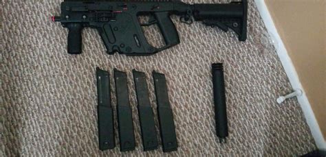 Sold Kwa Kriss Vector Gbbr With Extras Hopup Airsoft