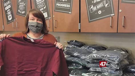 Washington High School Teacher raises 150 sweatshirts for students - 47abc