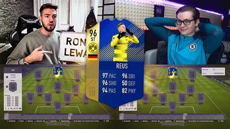 Fifa 18 TOTS REUS Squad Builder Battle YouTube