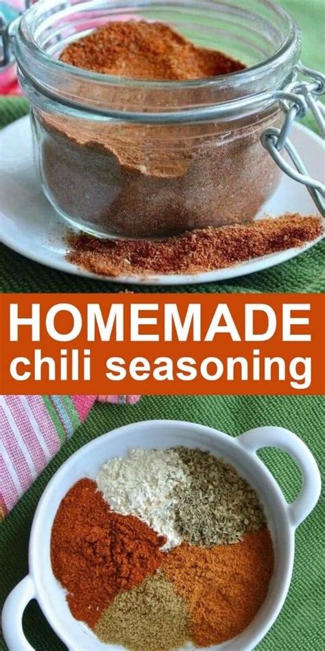 Homemade Chili Seasoning Mix Artofit