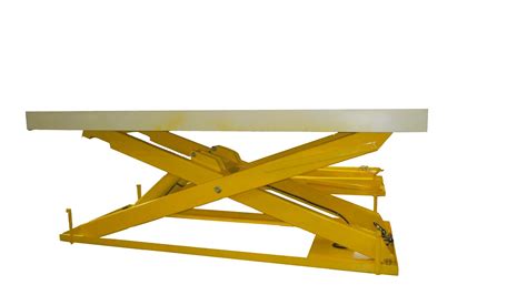 Stationary Electric Hydraulic Single Scissor Lift Table Platform Cargo